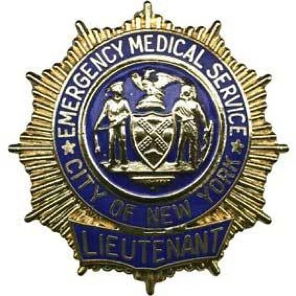 GW Era Lieutenant Duplicate Shield - NYPD Style - (UI# - F553 GOLD